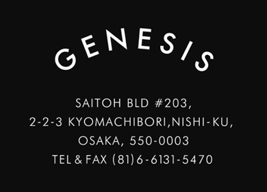 GENESIS ＼ address ＼ 浅野正雄